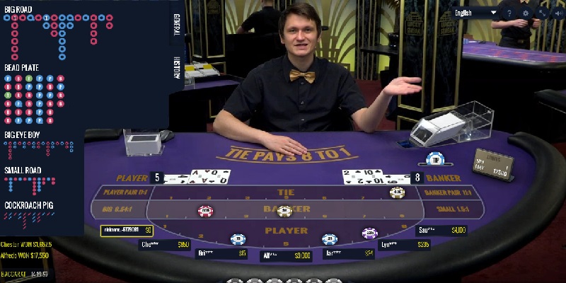 Live Baccarat tại nhà cái chinh phục mọi thành viên