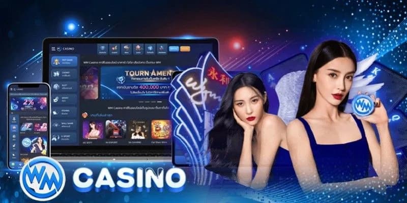 Tại Casino WM, người chơi được tương tác trực tiếp với dealer chuyên nghiệp